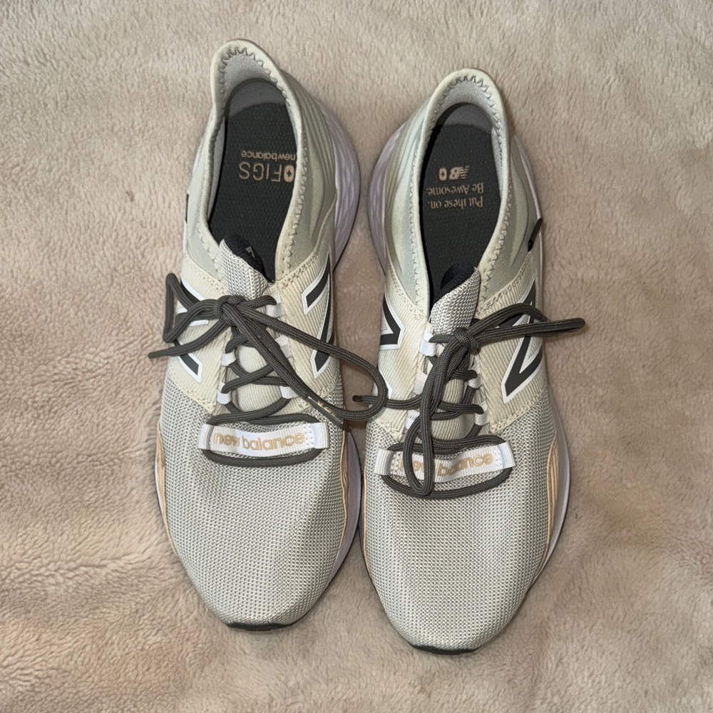 New Balance x Figs Women's Off Gray Tennis Shoes